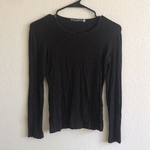 Dolce & Gabbana Basic Long Sleeve Top